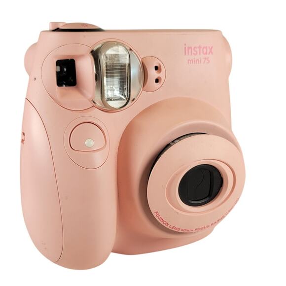Fujifilm Instax Mini 7S Pink Instant Film Camera With Case Album Bundle - Picture 6 of 16
